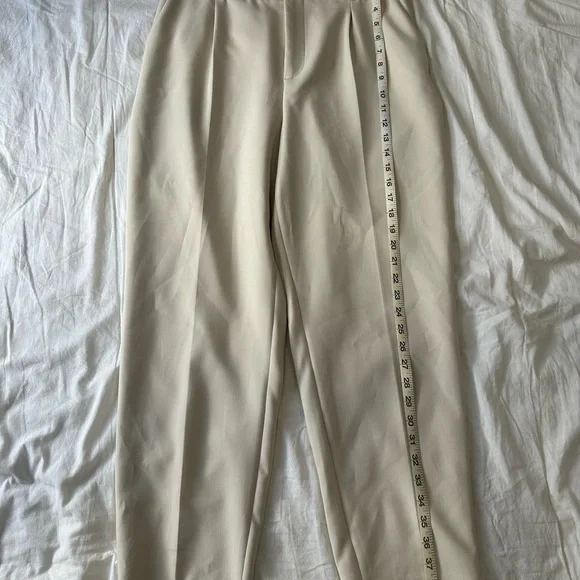 Zara Women’s Beige Dress Pants - Picture 6 of 10